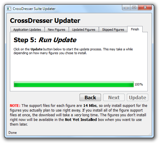 CrossDresser Updater Step 3